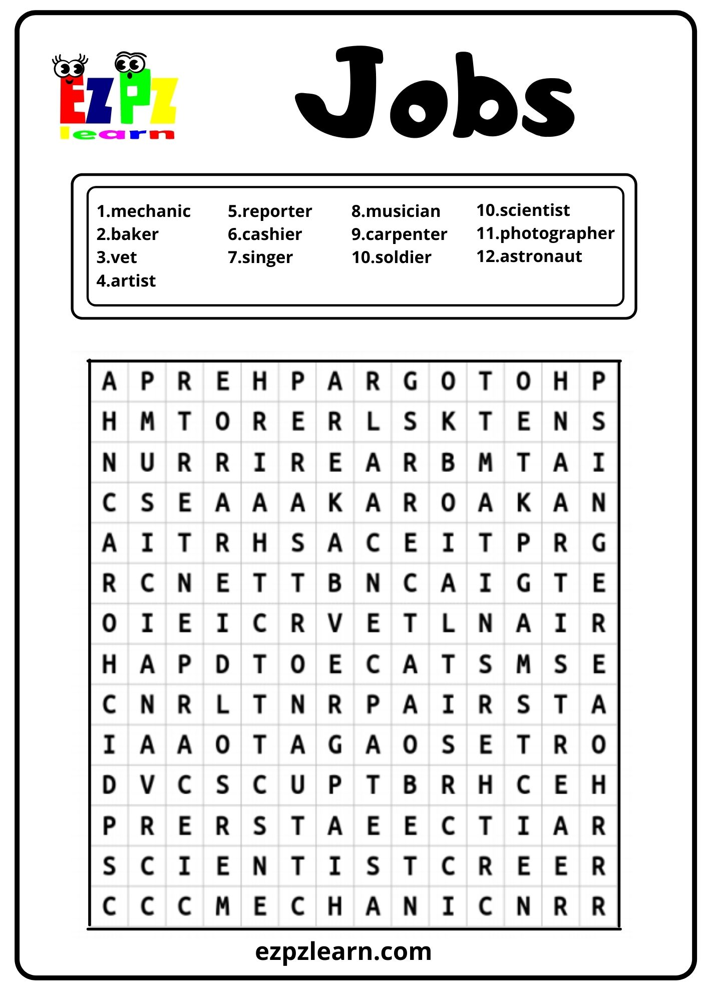 jobs-2-word-search-ezpzlearn